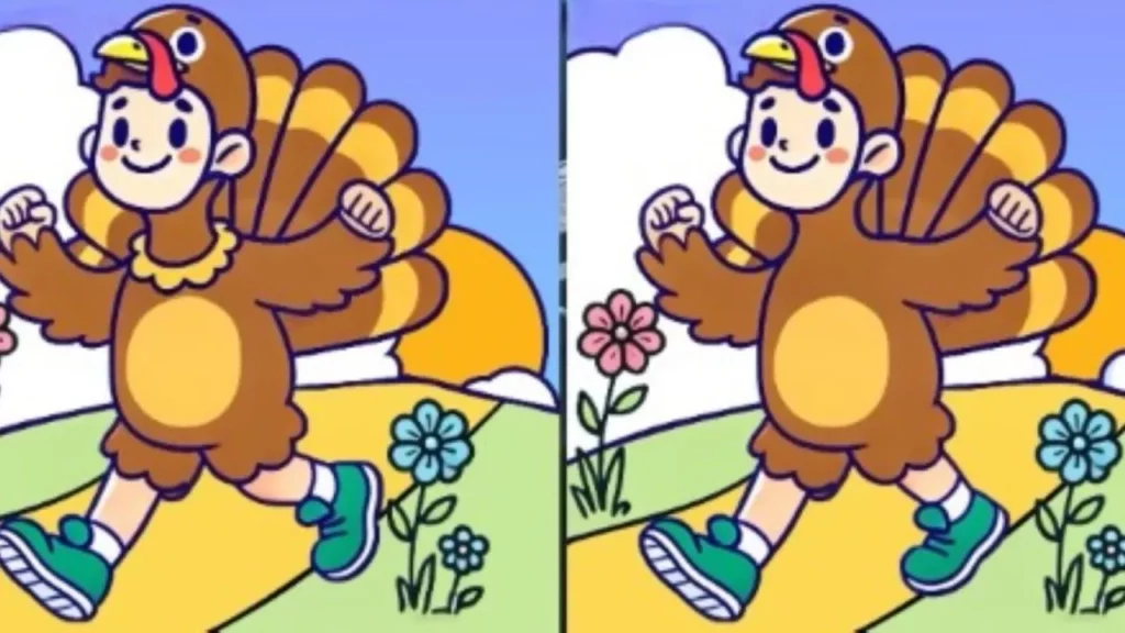 اعثر على الاختلافات الثلاثة في 11 ثانية