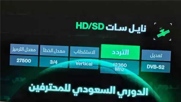 تردد قناة السعودية الآن 2026