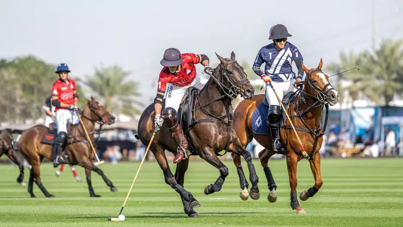 كأس دبي الذهبية للبولو تشعل المنافسة وفوز جديد لذئاب دبي 1 dubai polo match