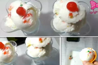 طريقة عمل الآيس كريم في البيت بمكونات بسيطة وطعم غني 7 homemade ice cream bowl