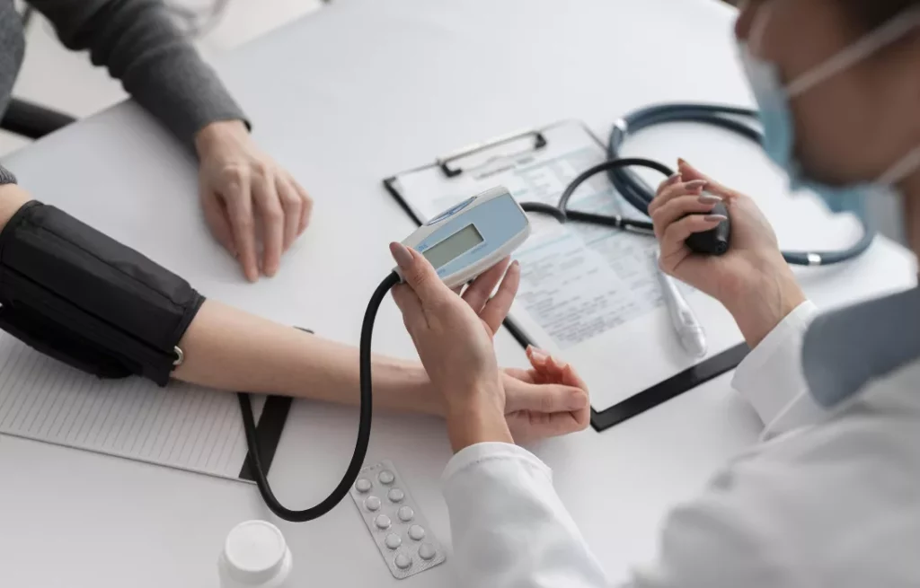 medical checkup blood test clinic