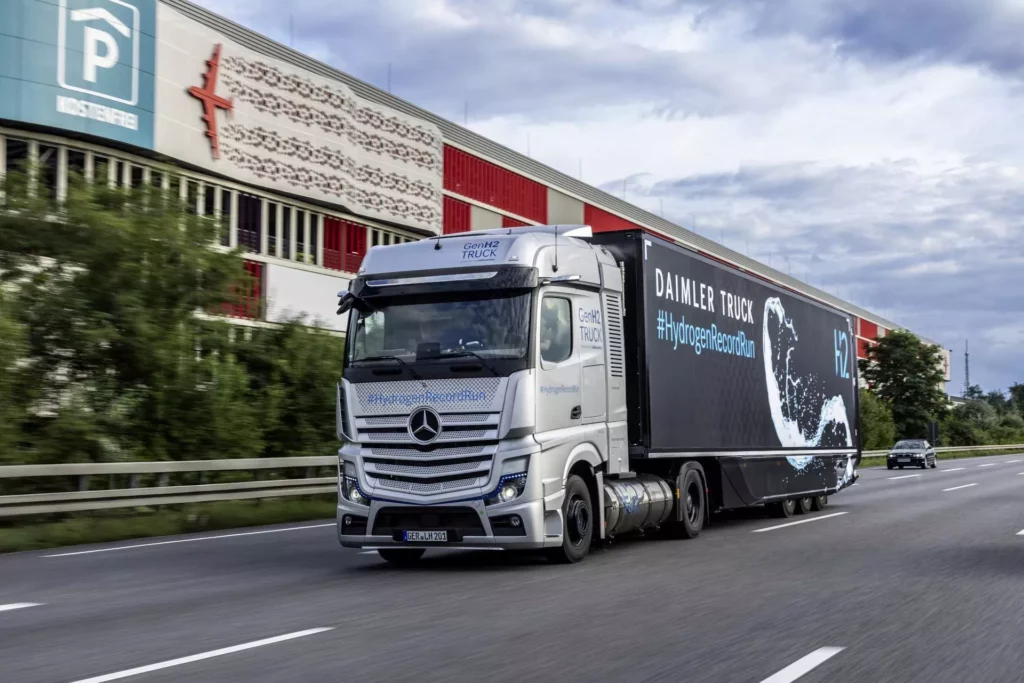 Mercedes Daimler Truck stock market
