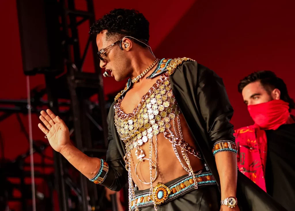 Mohamed Ramadan concert performance stage