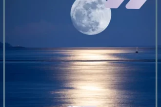 انقسام القمر في المنام ودلالاته على التحولات المصيرية 8 moon splitting dream illustration