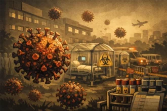 فيروس نيباه تحت السيطرة.. ماذا يعني إعلان الصين خلوها من العدوى 8 nipah virus medical illustration