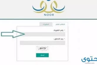الدخول إلى نظام نور ولي الأمر برقم الهوية لمتابعة نتائج 1447 11 noor education system saudi
