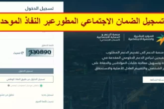 تسجيل زوجة السجين في الضمان المطور: شروط وخطوات دقيقة 7 Saudi social security online application