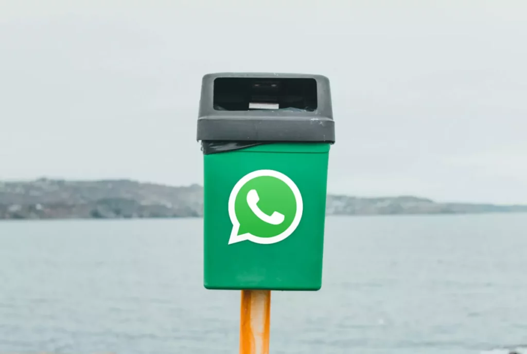 WhatsApp storage settings Android screen