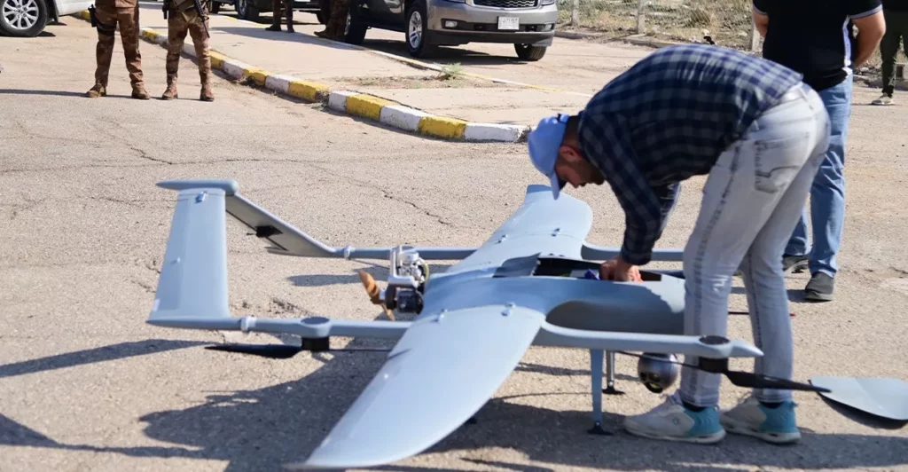 الطائرات المسيرة في العراق