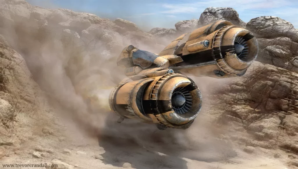 لعبة سباقات Star Wars