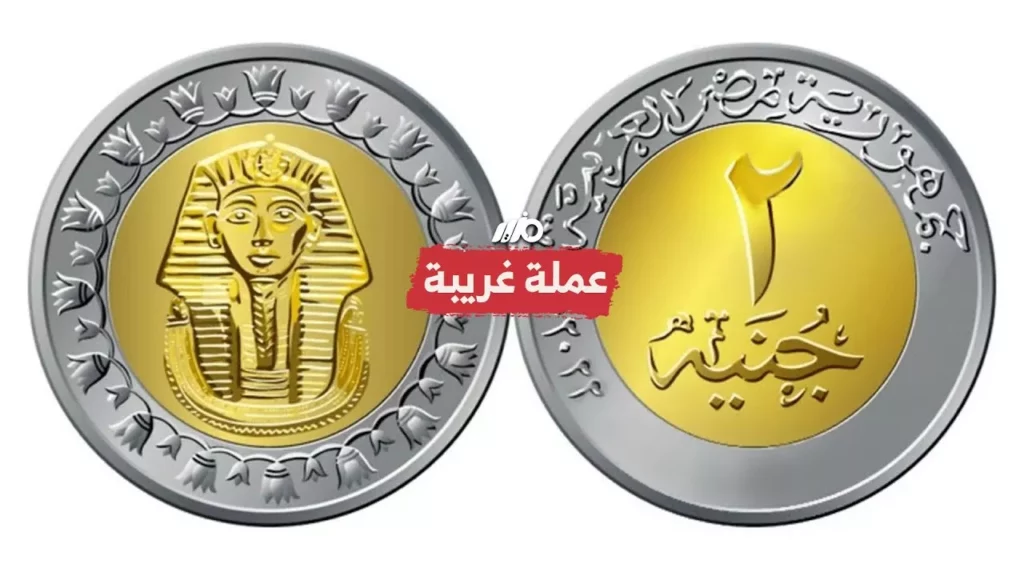 العملة المعدنية 2 جنيه