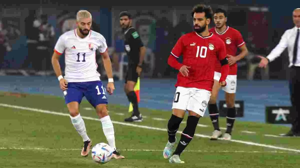 القنوات الناقلة لمباراة مصر وبلجيكا